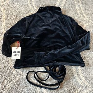 velvet nordstrom rack open edit top